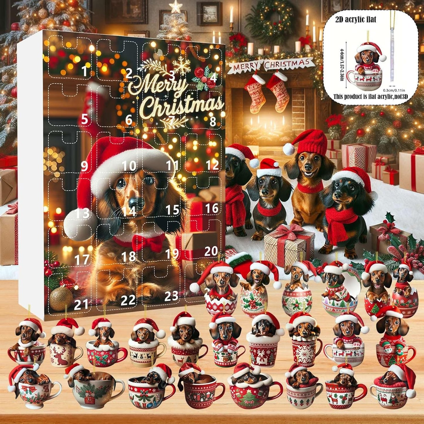 🎅2024 Christmas Animal Advent Calendar🎁